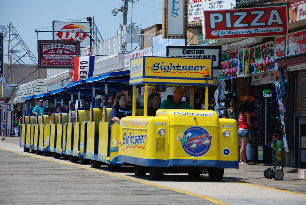 Watch The Tram Car PLEASE! The famous Wildwood Sightseer