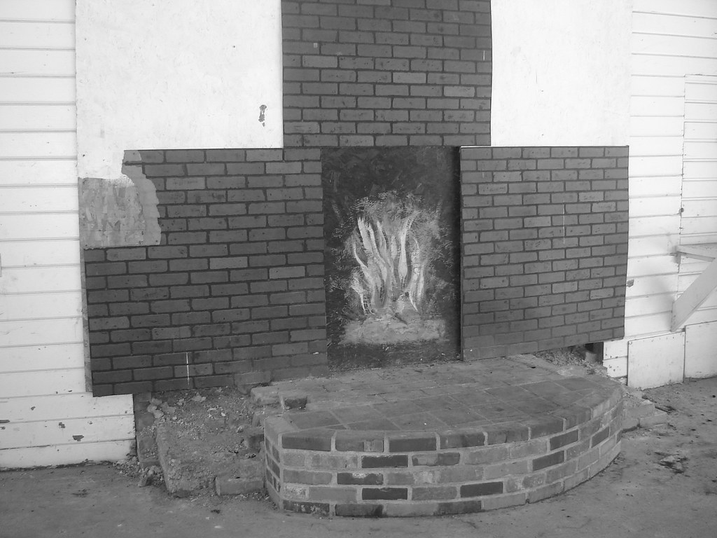 Faux Fireplace. Des Moines Marina. Des Moines, WA August 1… Flickr