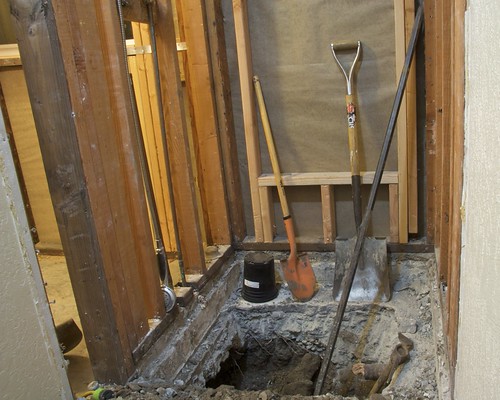 Redoing the Shower Drain Bill Bumgarner Flickr