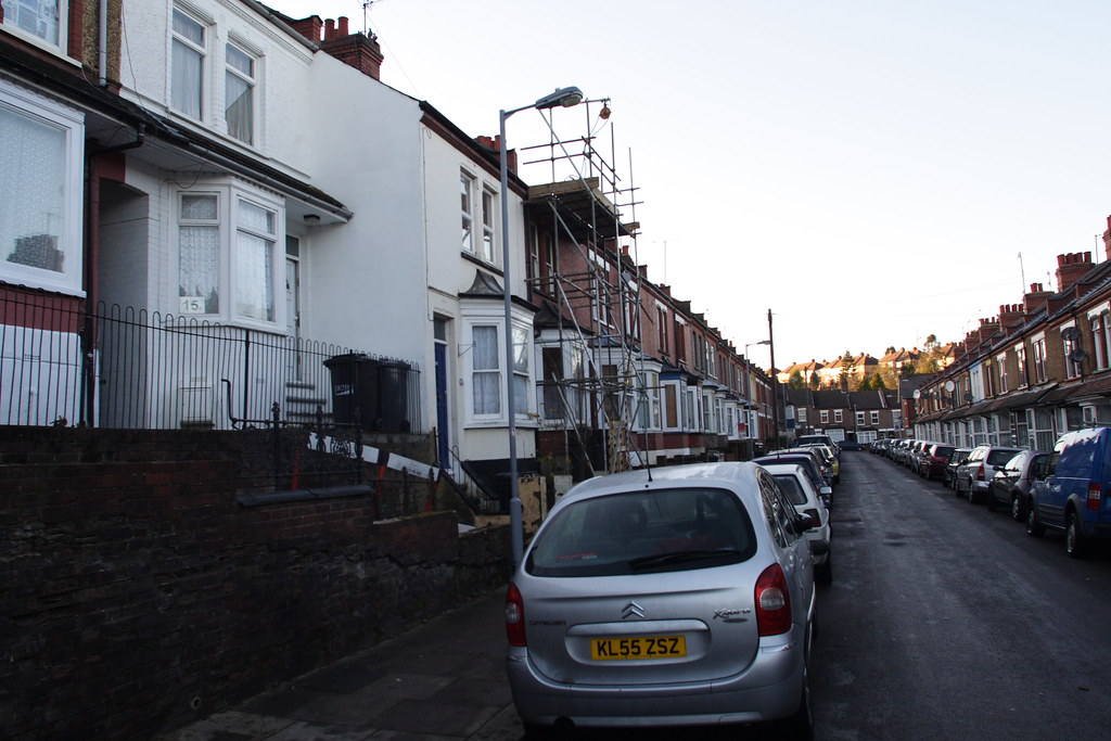 Row houses Luton As stereotypical lowermiddle class Brita… Flickr