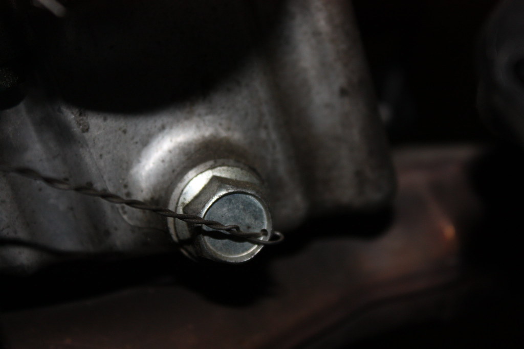 Safety Wire Drain Plug DefyInertia Flickr