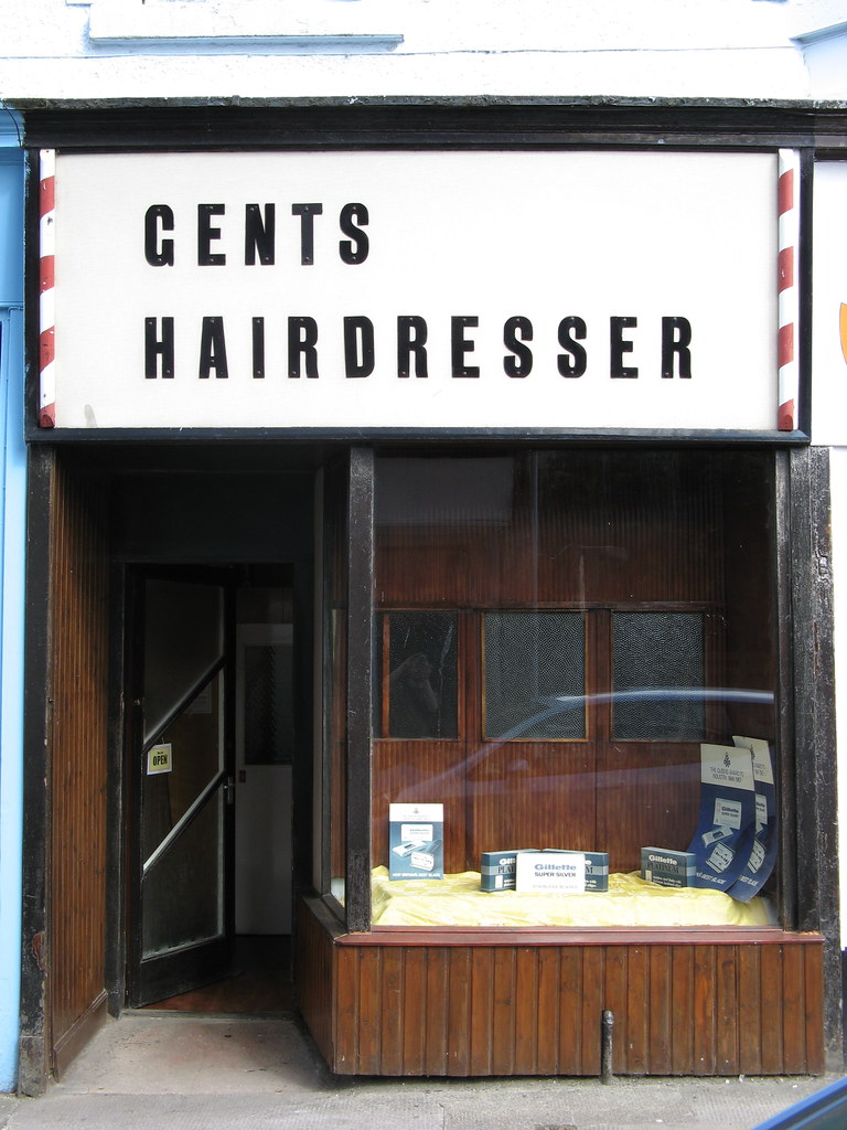Gents Hairdresser, Rothesay Gordon Barnes Flickr
