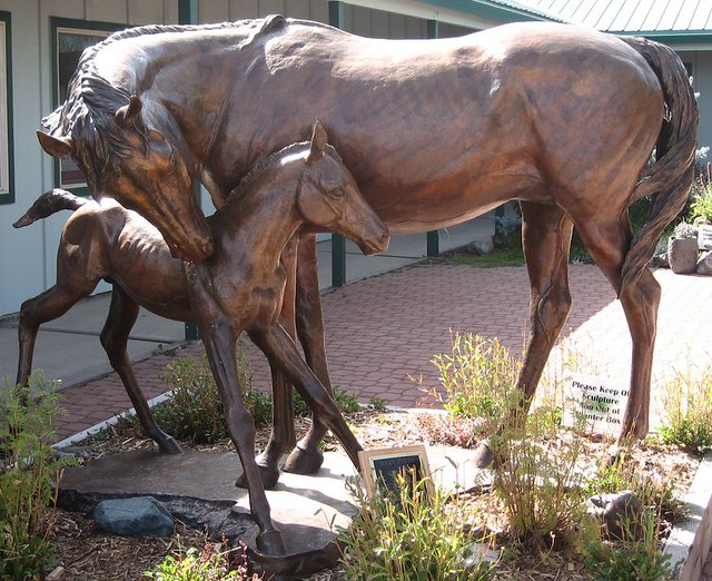 IMG_2269 Bronze Statue, Joseph, Oregon brentcarnes Flickr