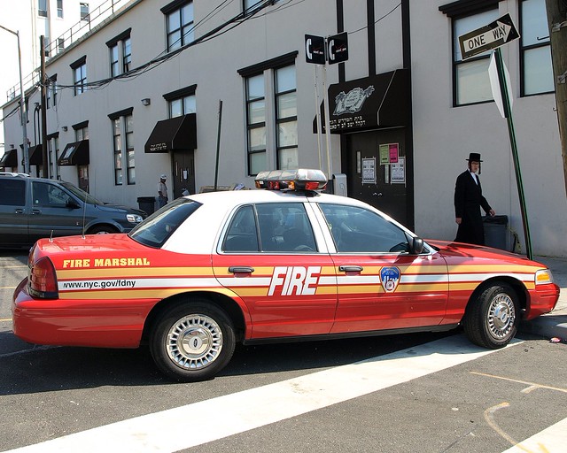 E211s FDNY Fire Marshal Car, Williamsburg, Brooklyn, New York City a