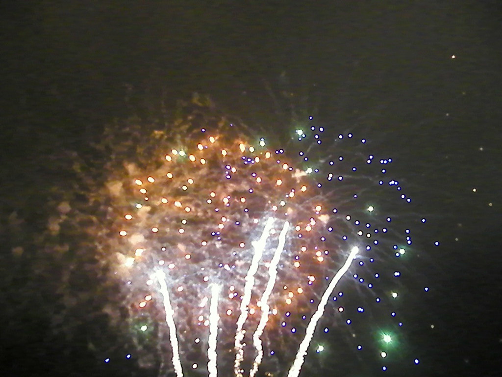 Fireworks at Burning the Clocks Brighton Dennis Flickr