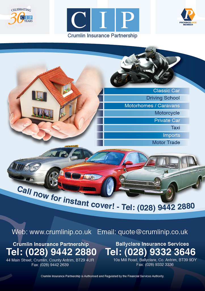 A5 flyer Crumlin Insurance Partnership Tim Proctor Flickr