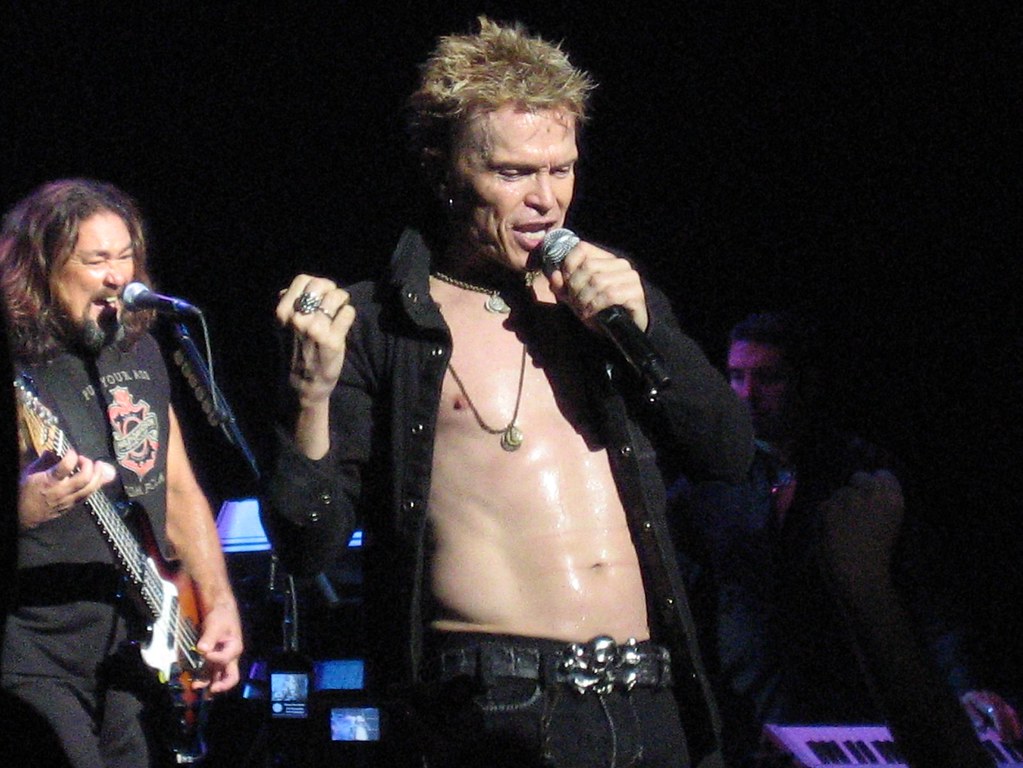 Billy Idol Paramount, Seattle, 7/1/08 shelmac Flickr