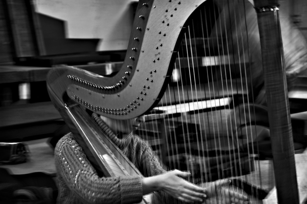 Harp Tests The harp is tuned... dominicthurgood Flickr