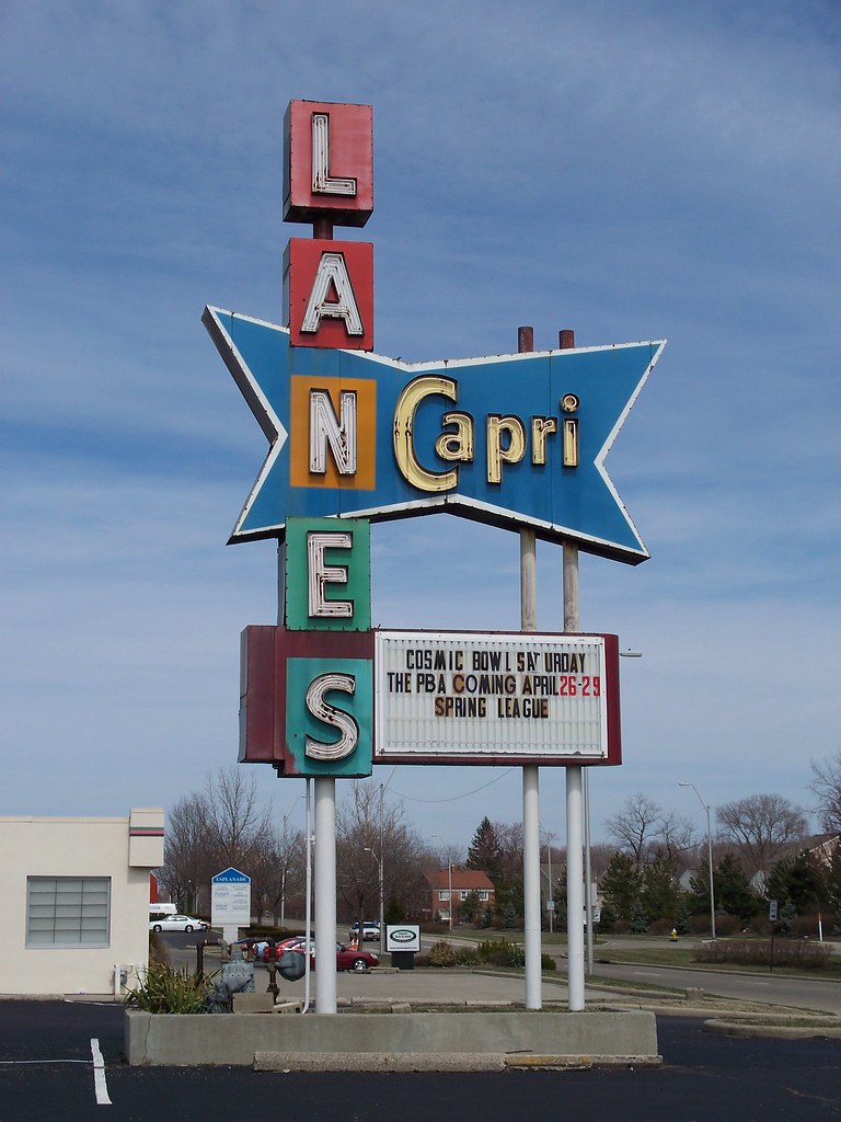 OH Dayton Capri Lanes Capri Lanes in Dayton, Ohio. Flickr