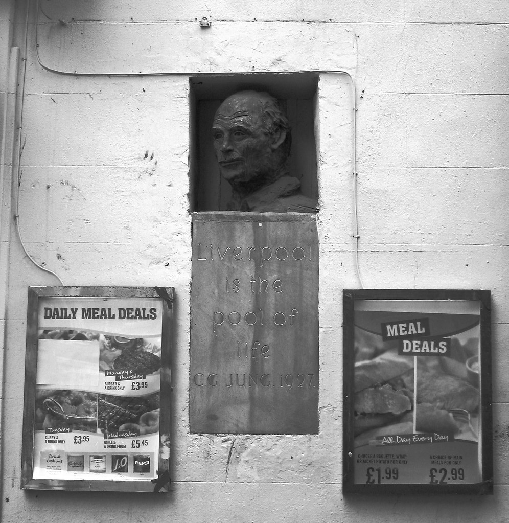 Carl Jung Meal Deals, Mathew Street, Liverpool William Fallows Flickr