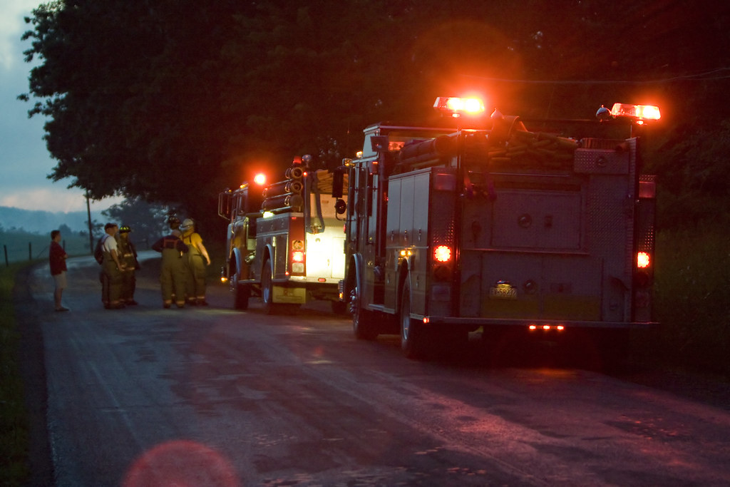 Piney Dam Road Fire3 At approximately 900pm on Monday, Ju… Flickr