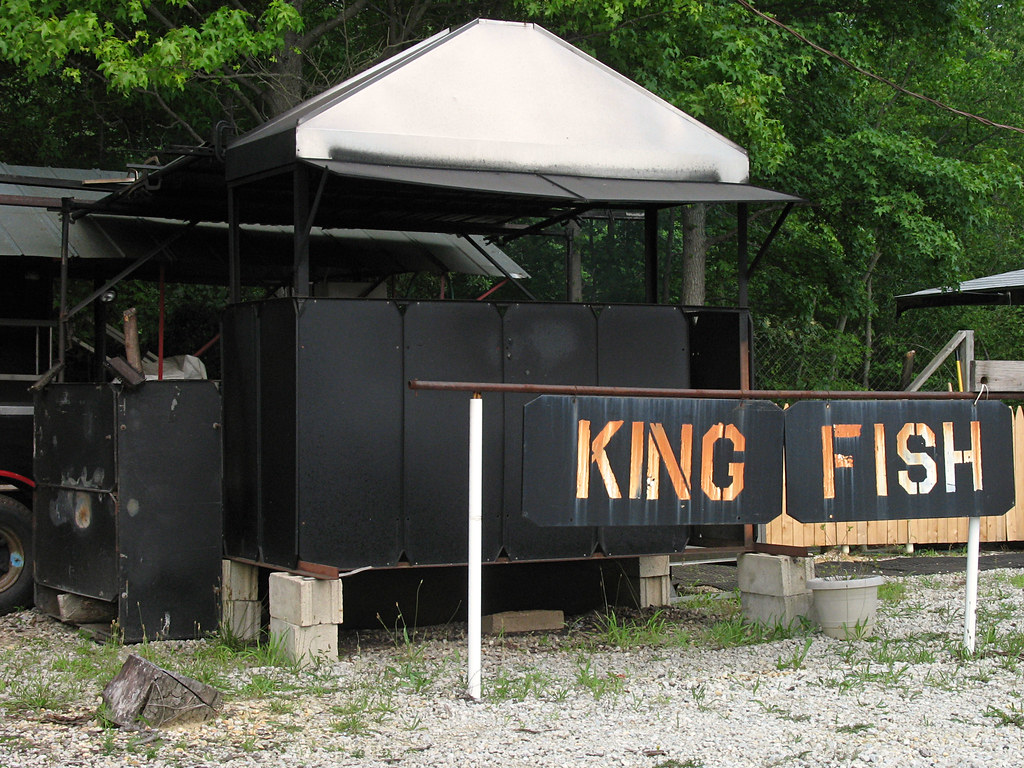Kingfish Barbecue The smoker at Christine's House of Kingf… Flickr