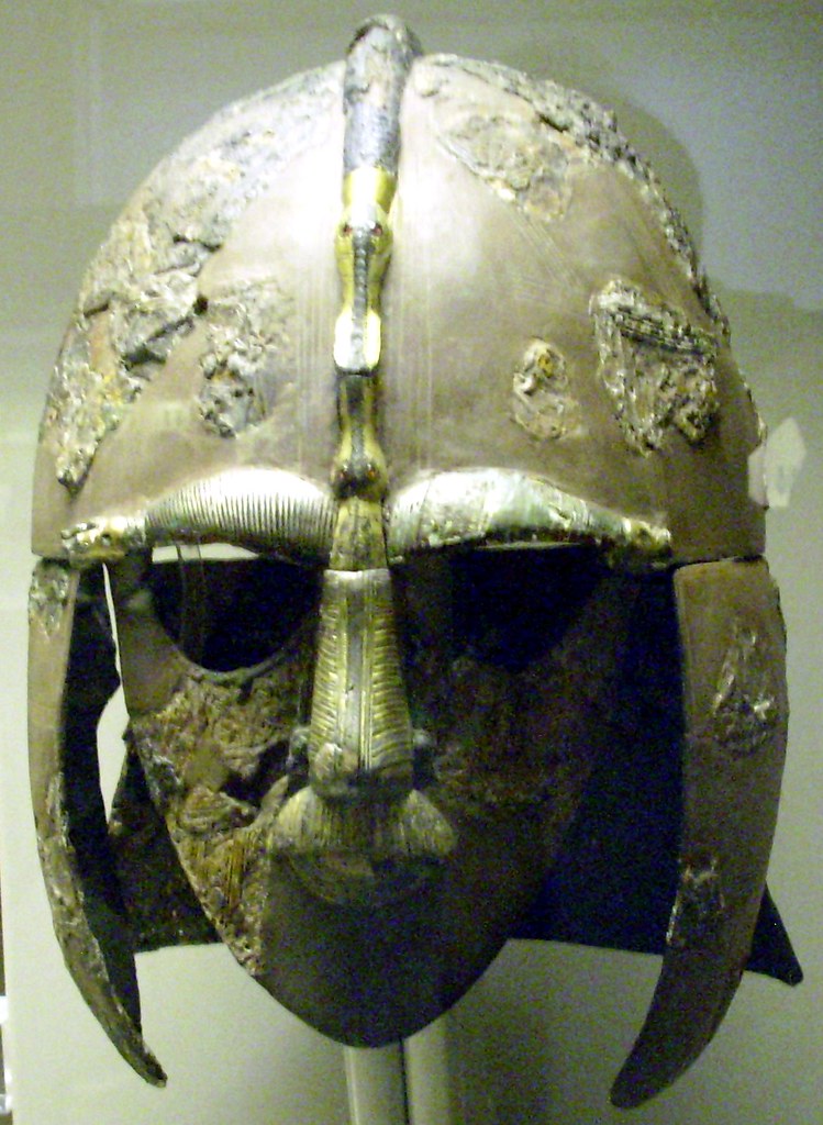 British Museum, London The Sutton Hoo helmet AngloSaxon,… Flickr