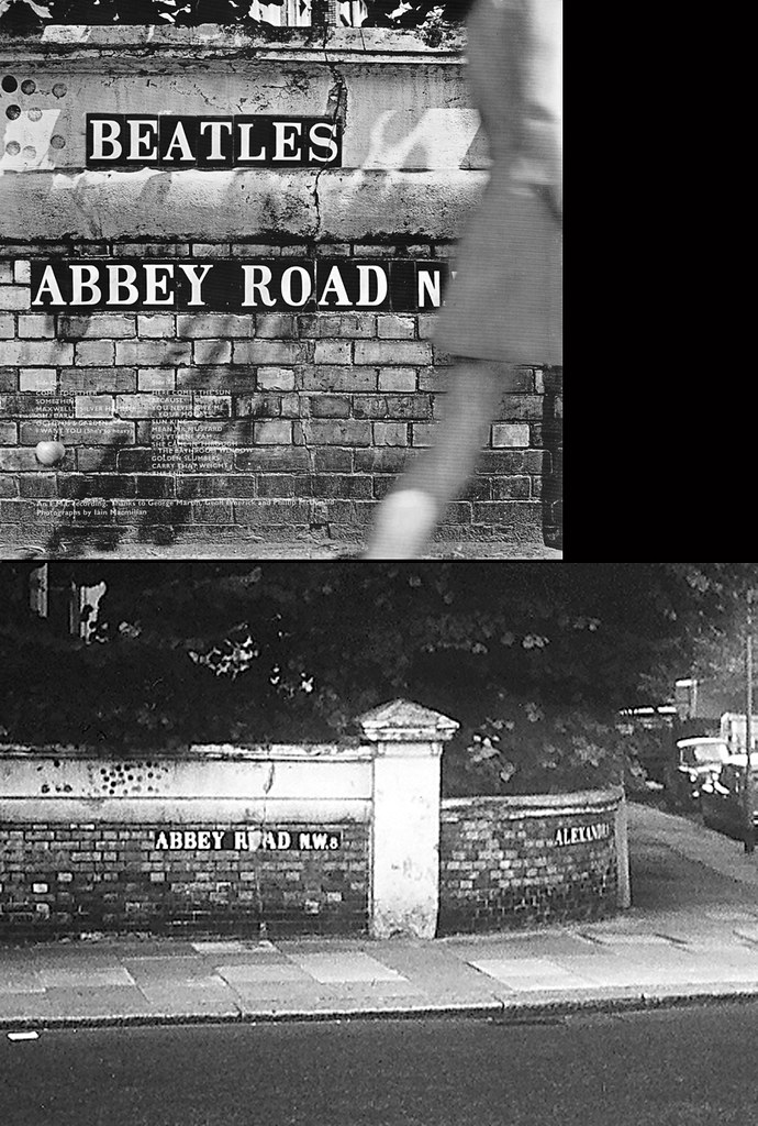 Abbey Road at Alexandra Road, 1969 The street sign on the … Flickr
