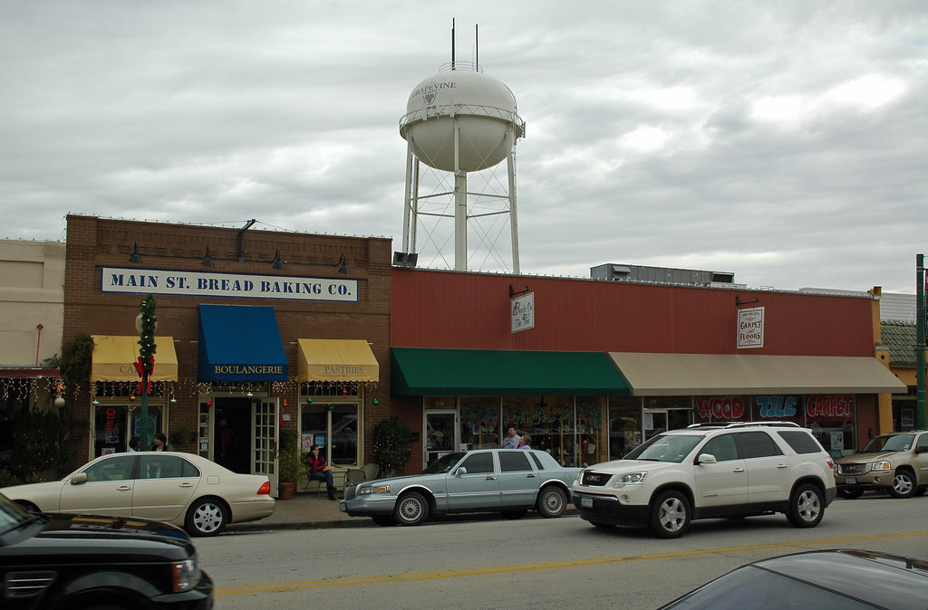 Grapevine, Texas This is the historic district in Grapevin
