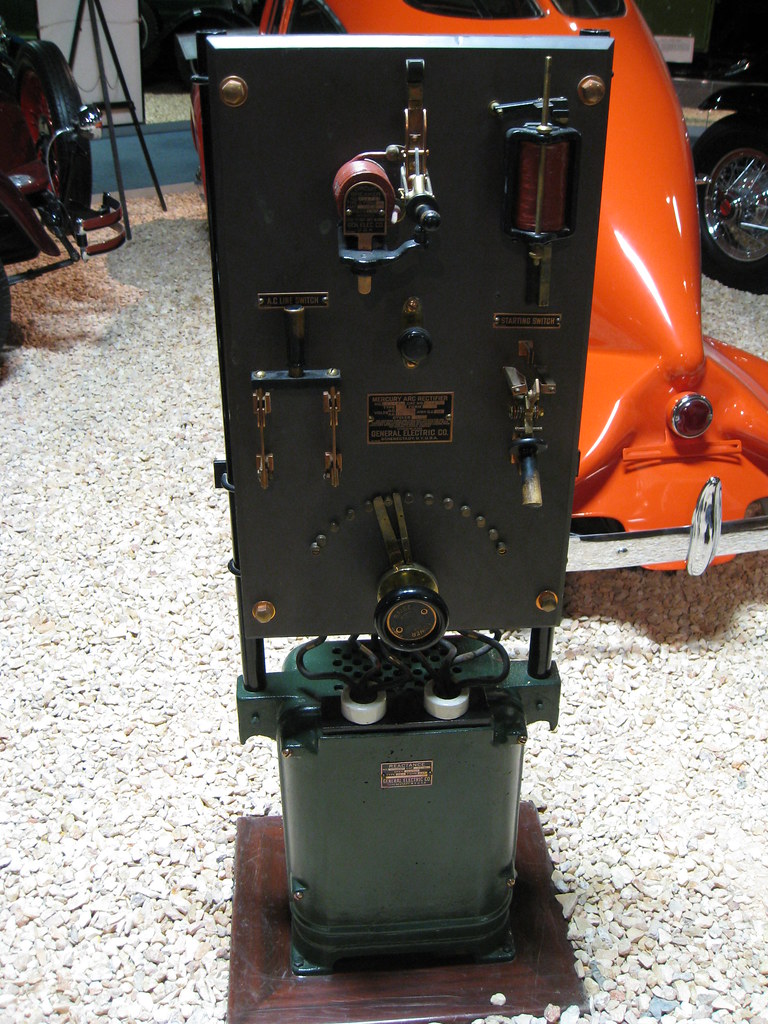 1914 Detroit Electric Car charging station I think that if… Flickr