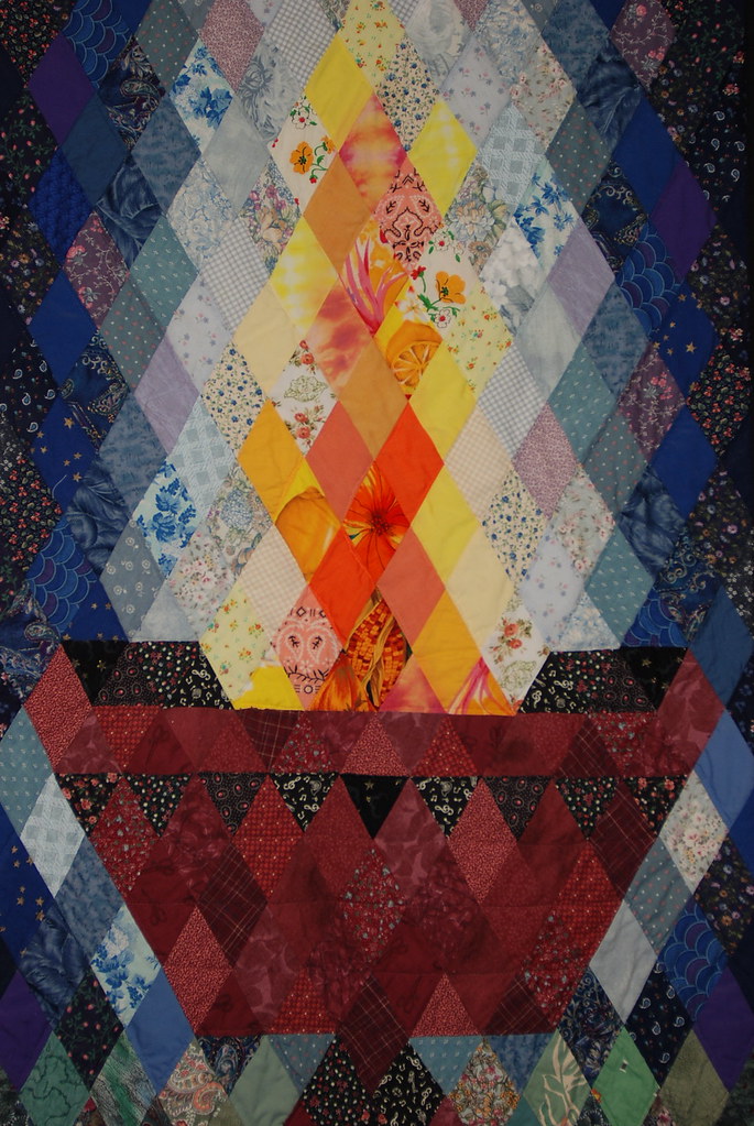 Candle quilt.JPG Candle quilt in chapel fusnweb Flickr