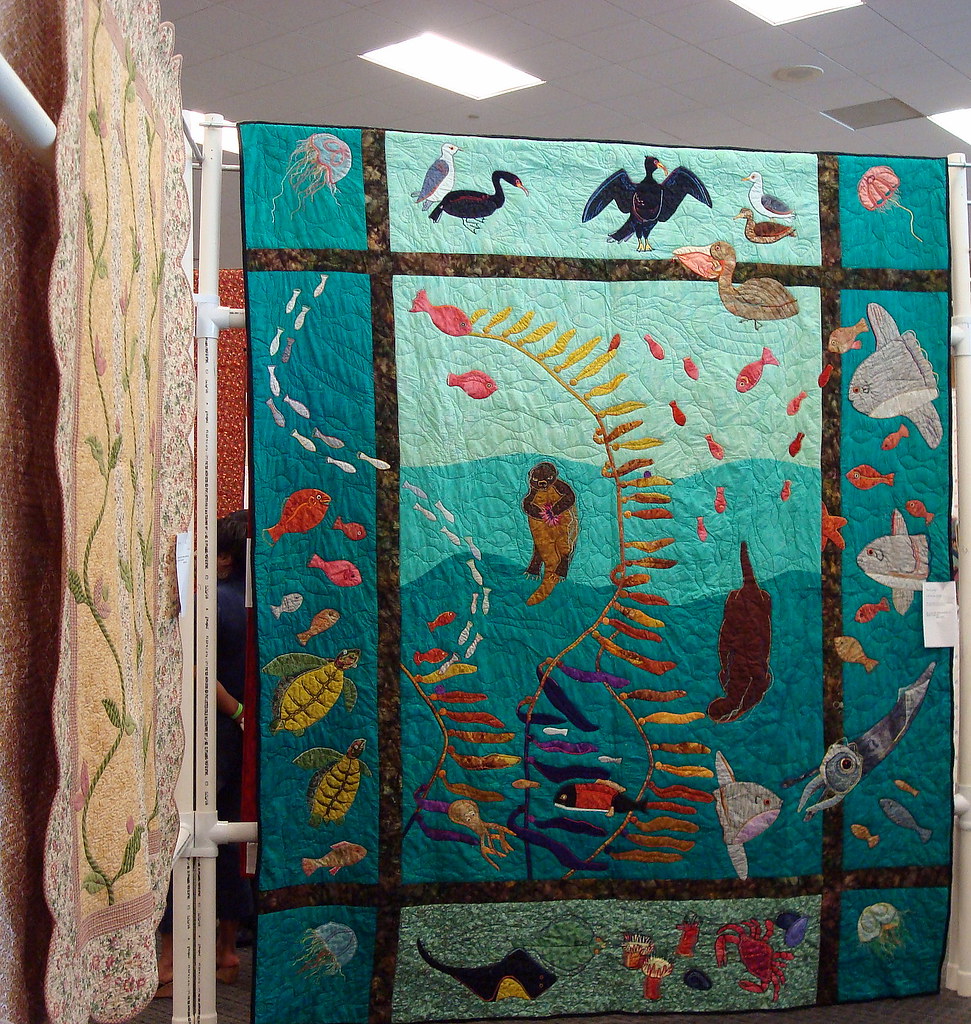 Nature Quilt San Joaquin Valley Quilt Show Betty Flickr