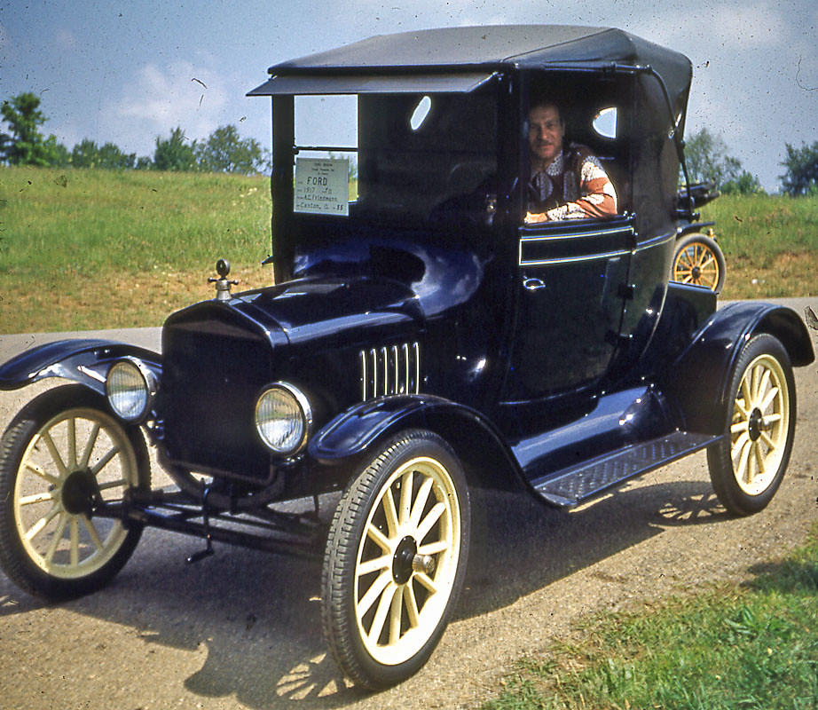 1917 Model T Ford Seen at an antique car show in 1952 on t… Flickr