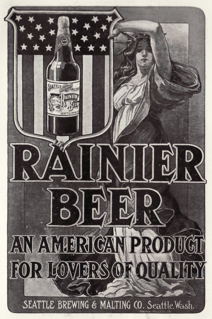 Rainier Beer Ad now sure of the year on this one leiris202 Flickr