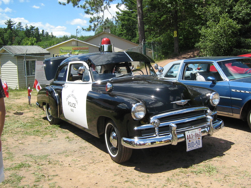 1950 Chevrolet coupe, Ontario Provincial Police a photo on Flickriver