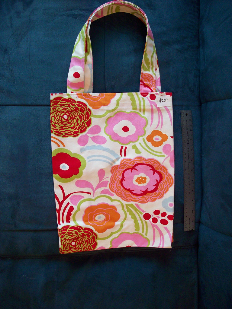 My fabric bags for sale! Flickr