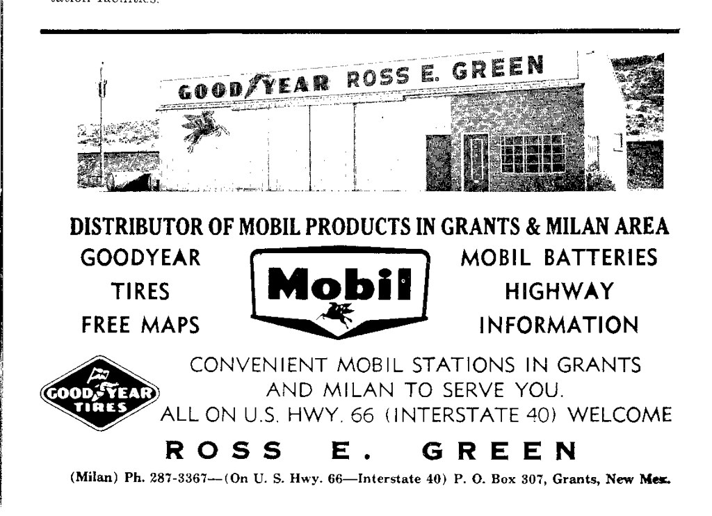 Mobil oil ad, GrantsMilan 1973 M Potter Flickr