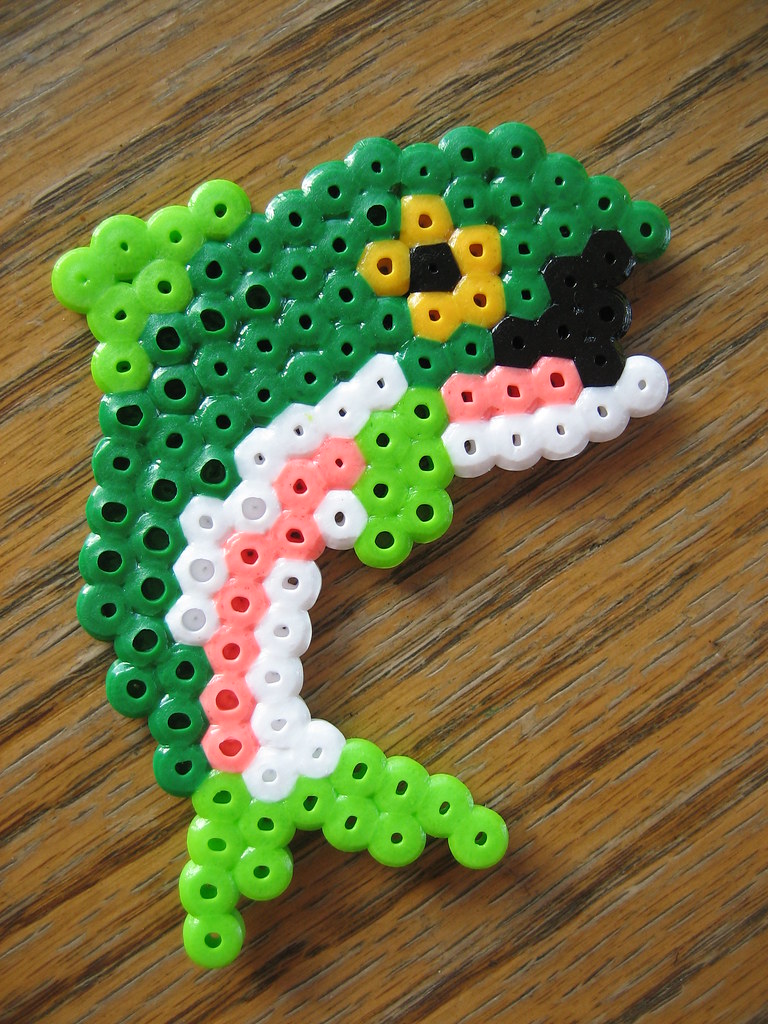 Perler Bead Bass Fish Perler Bead Ideas & Supplies Flickr