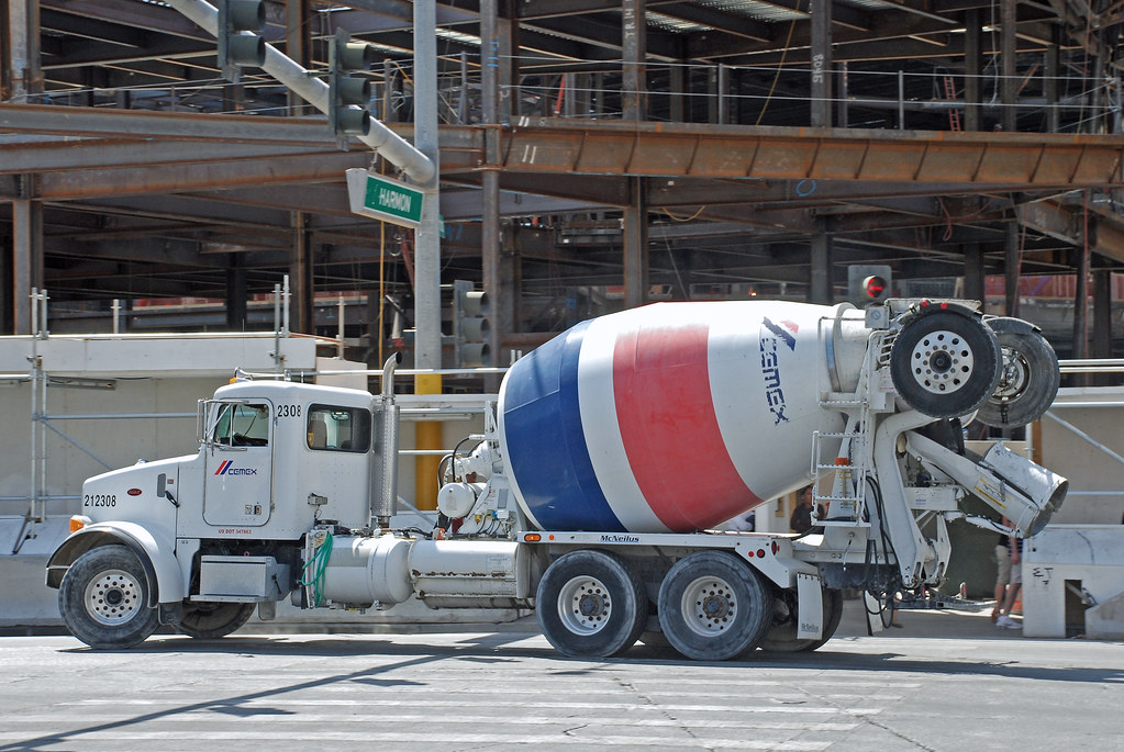 Cemex Mixer Feeding the beast that is Las Vegas City Cente… Flickr