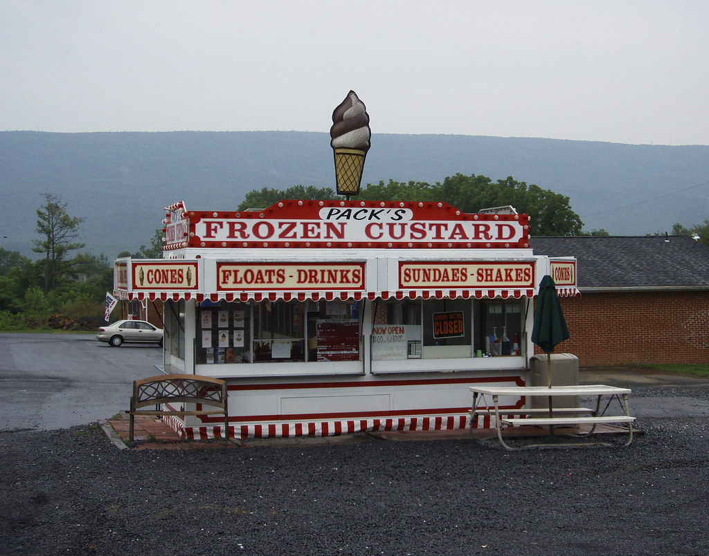 Pack's Frozen Custard, New Market, VA myrique baumier Flickr