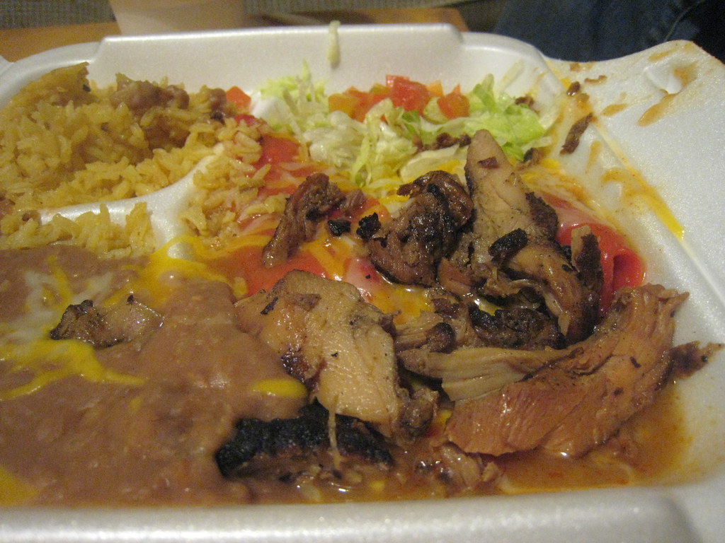 taco cabana to go chicken fajita enchiladas Boz Bros Flickr