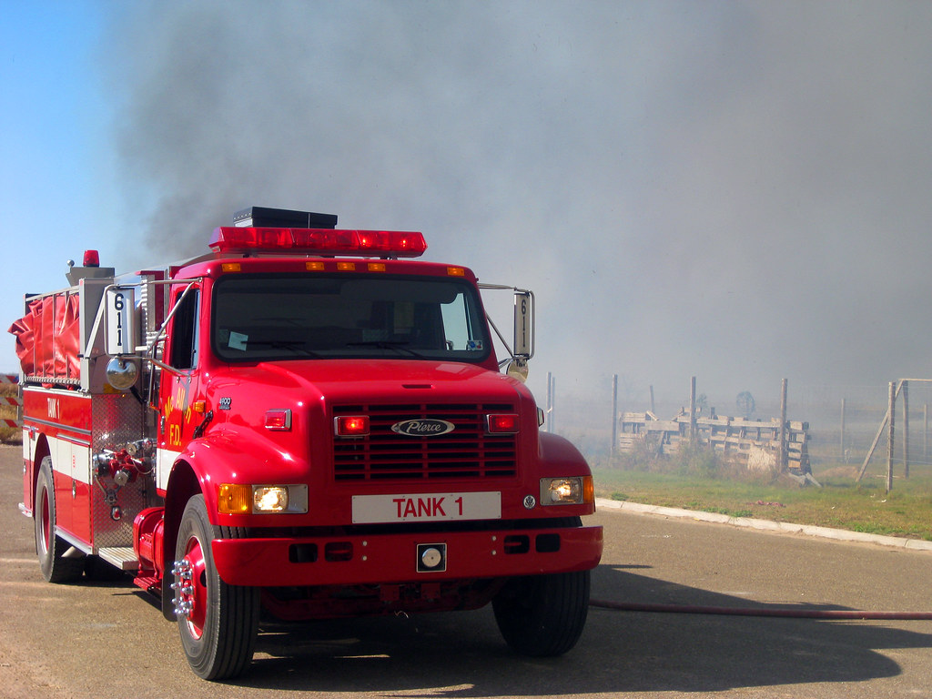 McCook Airfield Fire Driving around the valley, we saw smo… Flickr