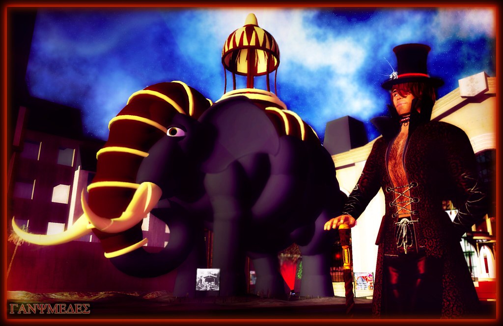 Mission 12 Elephant du Moulin Rouge "Paris 1900" a photo on