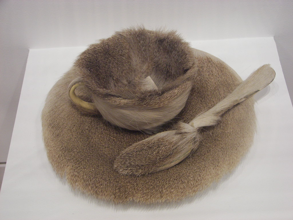 Furcovered cup, saucer, and spoon cons. maximus Flickr