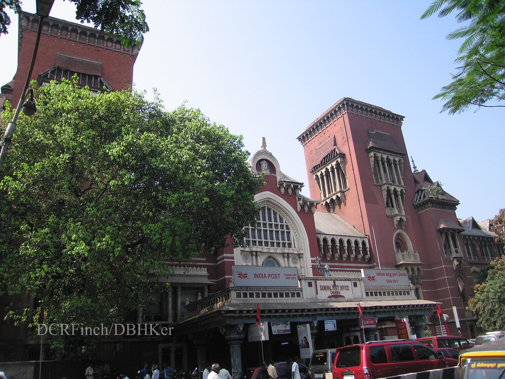 General Post Office Madras 1884 Esplanade Rd, Madras. … Flickr
