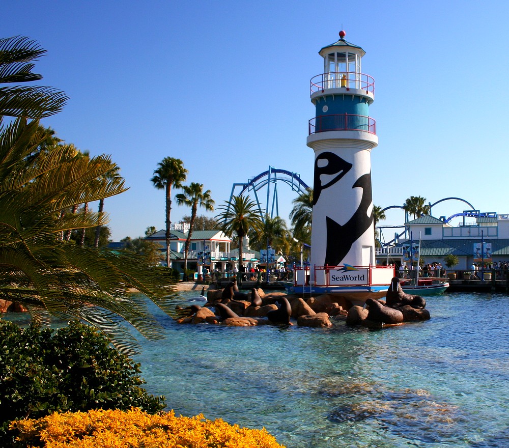 Seaworld Entrance to Seaworld, Orlando Florida to view all… Flickr