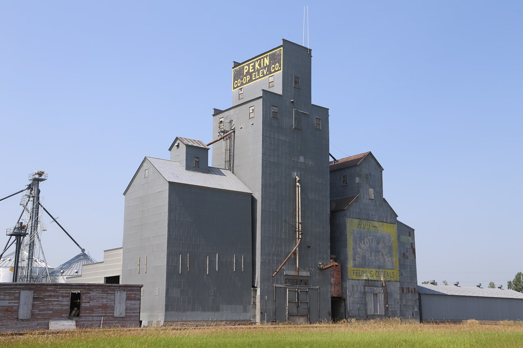Pekin North Dakota, Grain Elevator, Nelson County ND Flickr