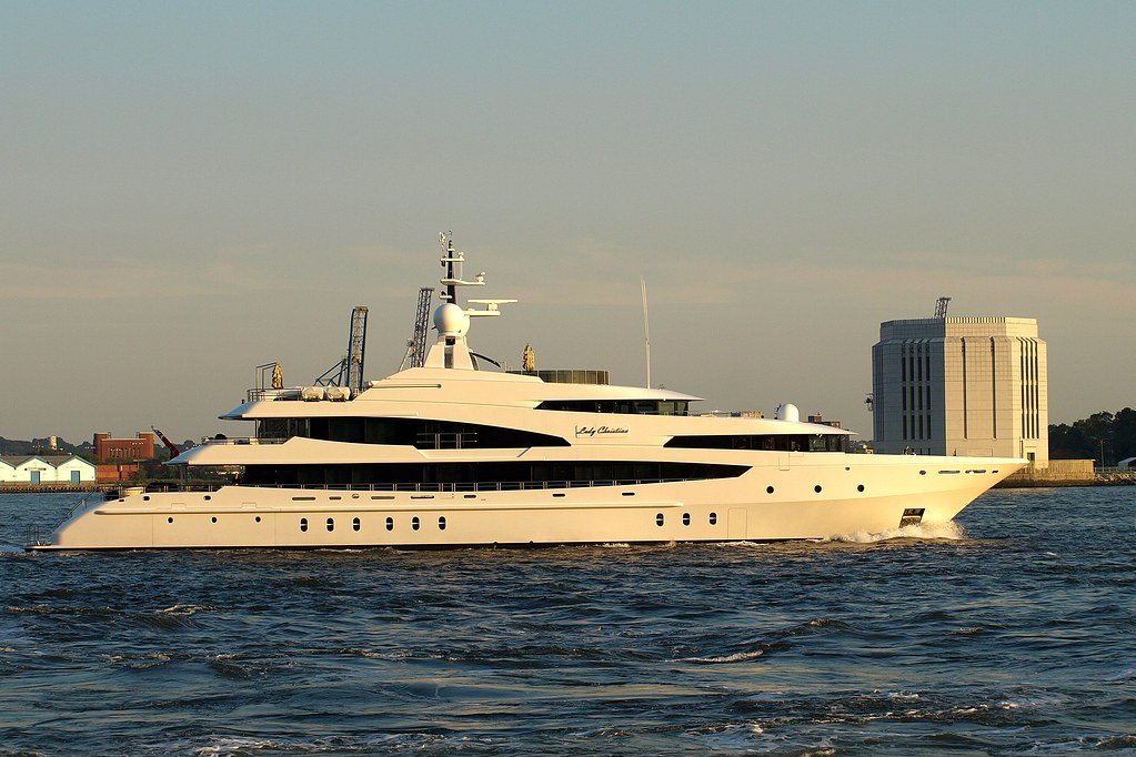LADY CHRISTINA Oceanco Motor Yacht, New York Harbor Flickr