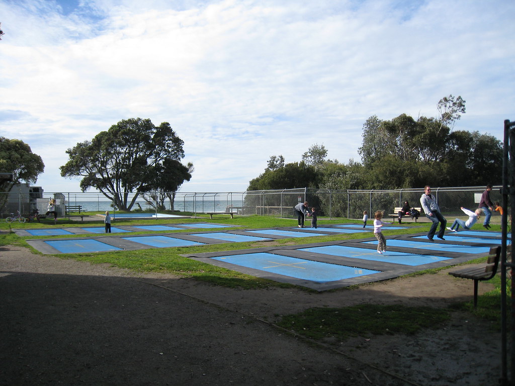 Lorne Trampoline Park At first, I felt slightly deterred b… Flickr