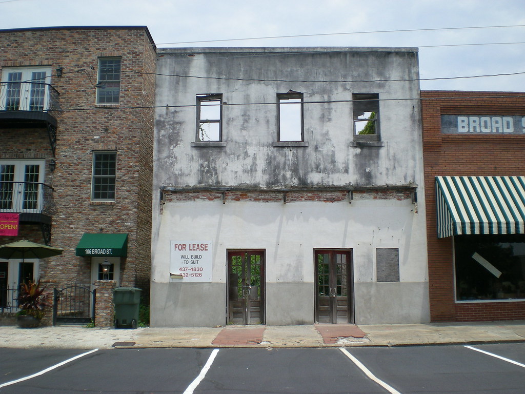 Gutted building for lease, Darien, edition_of_one Flickr