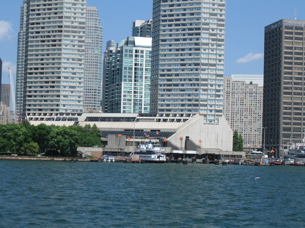 Toronto Island Ferry Terminal (from the harbour) Pic taken… Flickr