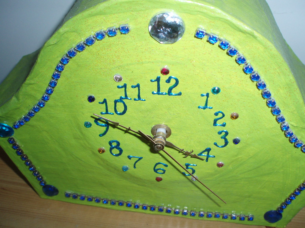 my clock! that annoys me at night with its loud ticking Vivienne