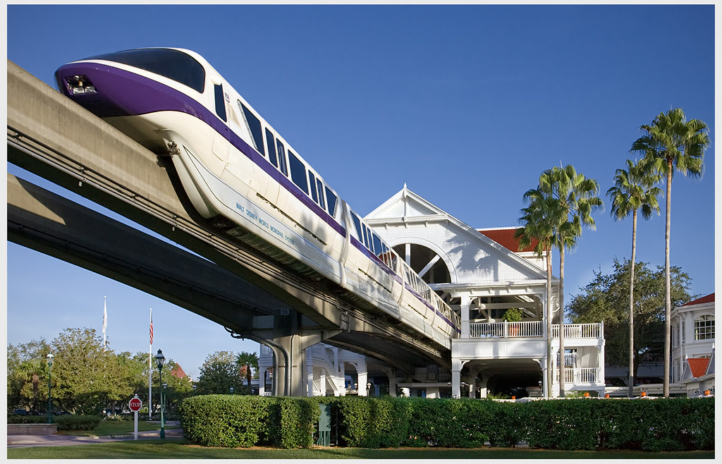 The Walt Disney World Monorail System Monorail Purple as i… Flickr