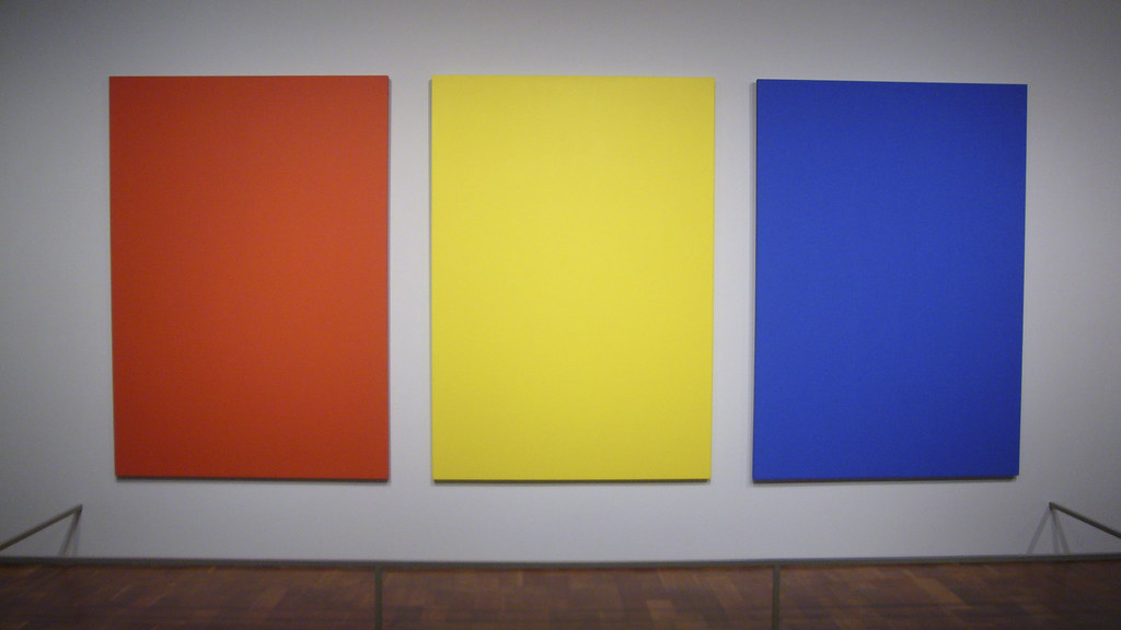 Ellsworth Kelly "Red, Yellow, Blue II" Kent Wang Flickr