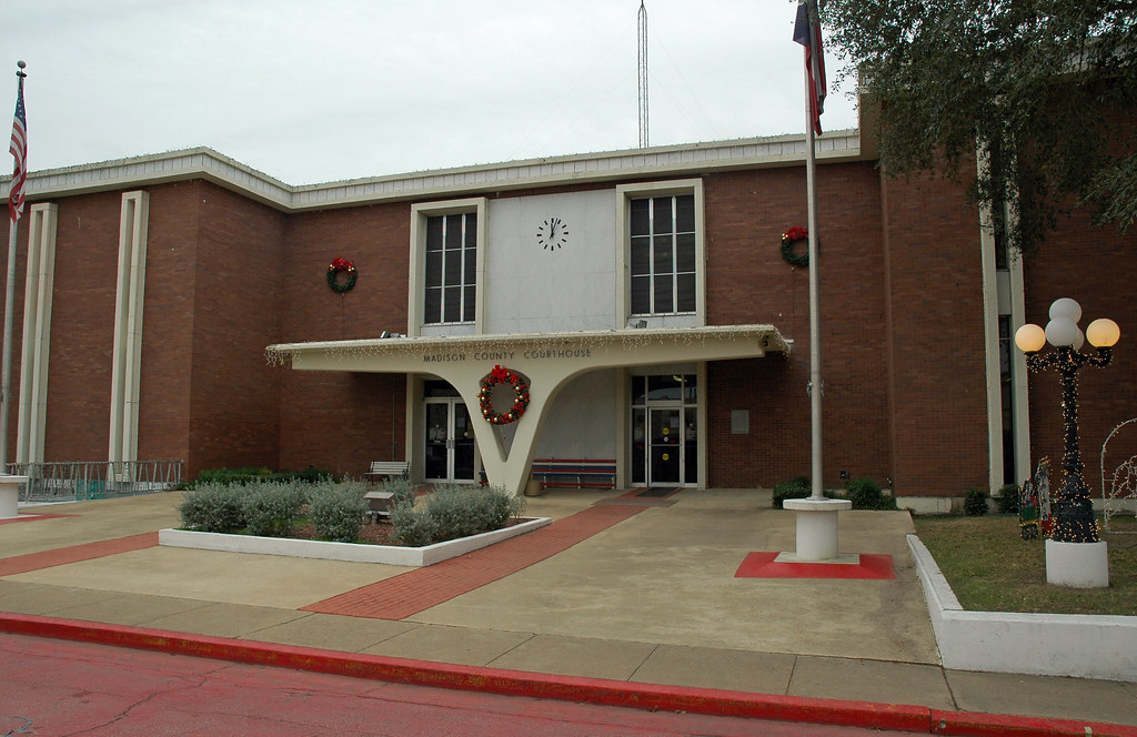 Madison County Courthouse The modern Madison County Courth… Flickr
