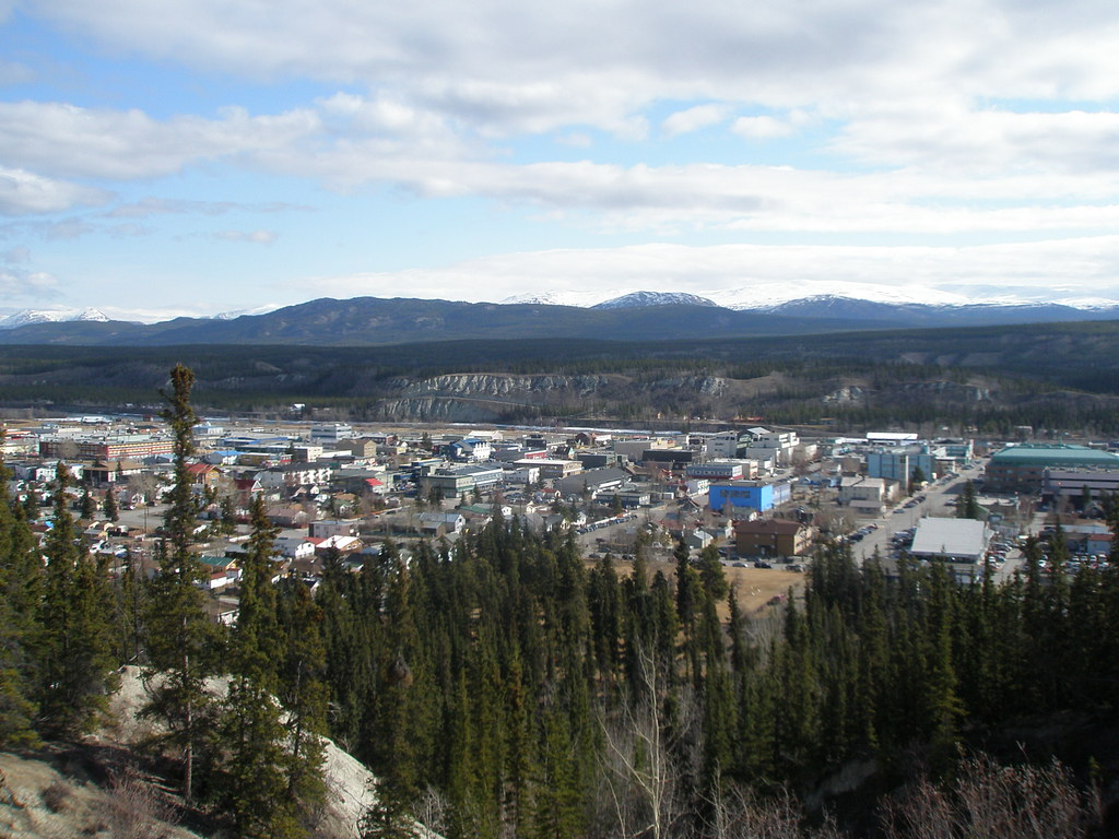 Downtown Whitehorse, Yukon, Canada Photo taken on the clay… Flickr
