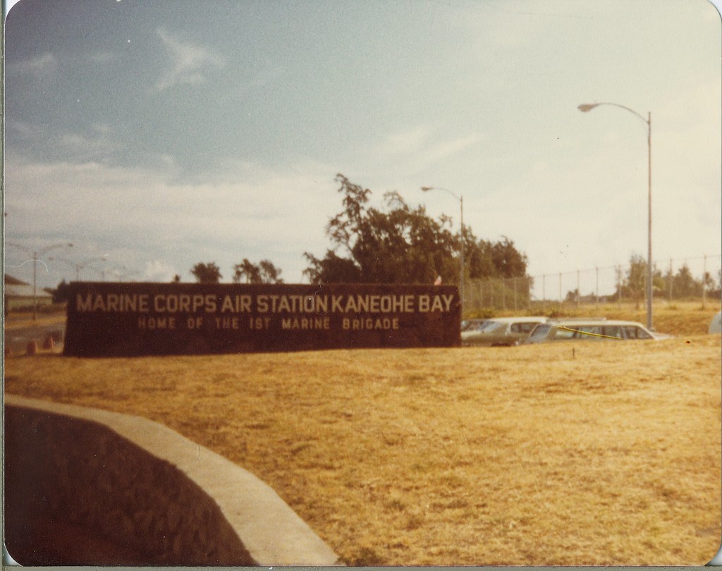 MARINE CORPS AIR STATION KANEOHE BAY1982 Front Gate Home … Flickr