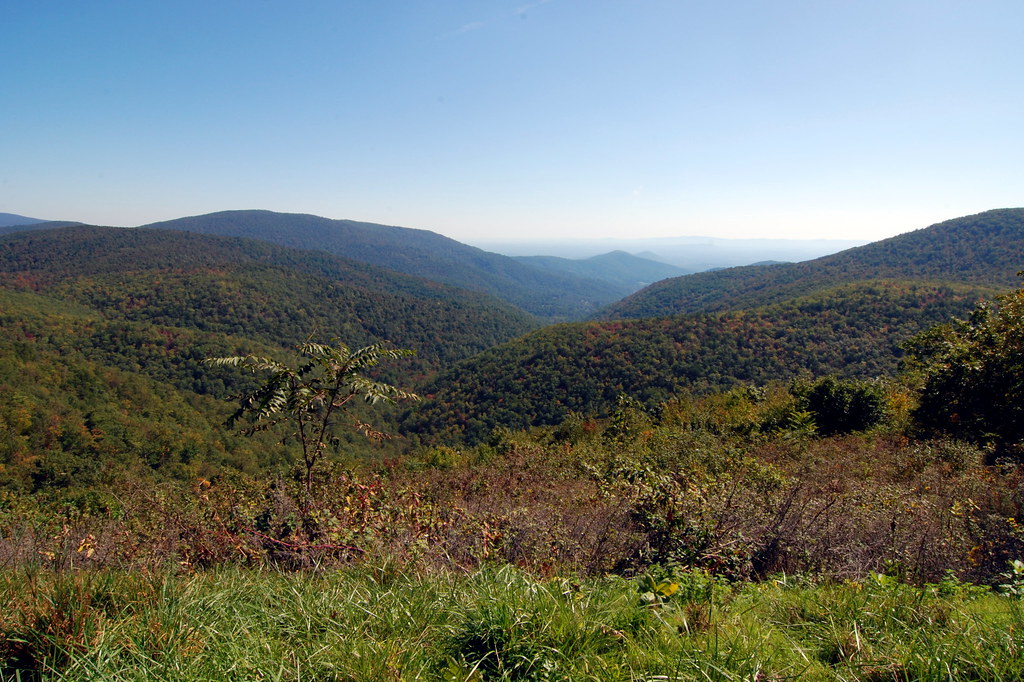Skyline Drive View The view from a scenic overlook along S… Flickr