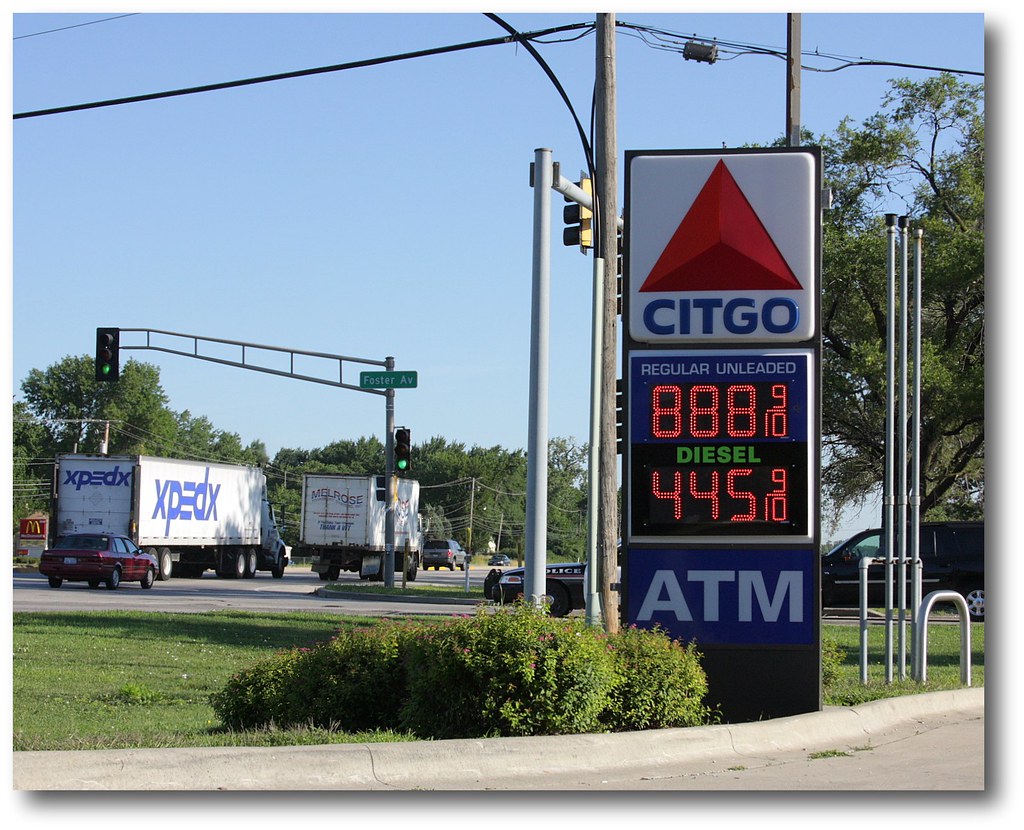 8/8/8 (and 9/10) This Citgo station at the corner of Rte. … Flickr