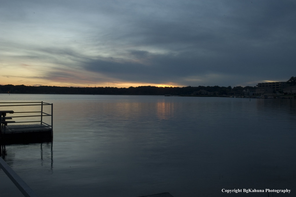 Pine Lake In LaPorte Indiana At Sunset Bg Kahuna Flickr